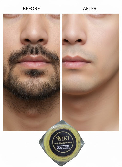 WIKI Hair Blocker Cream - Permanent Hair Removal Solution